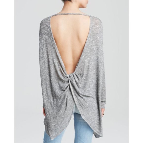Free People Tops - Free People “Chasing you” drop shoulder Hacci Top